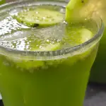 Cómo Hacer Una Rica Agua De Pepino Con Limón Chia Perejil Refrescante y Saludable.